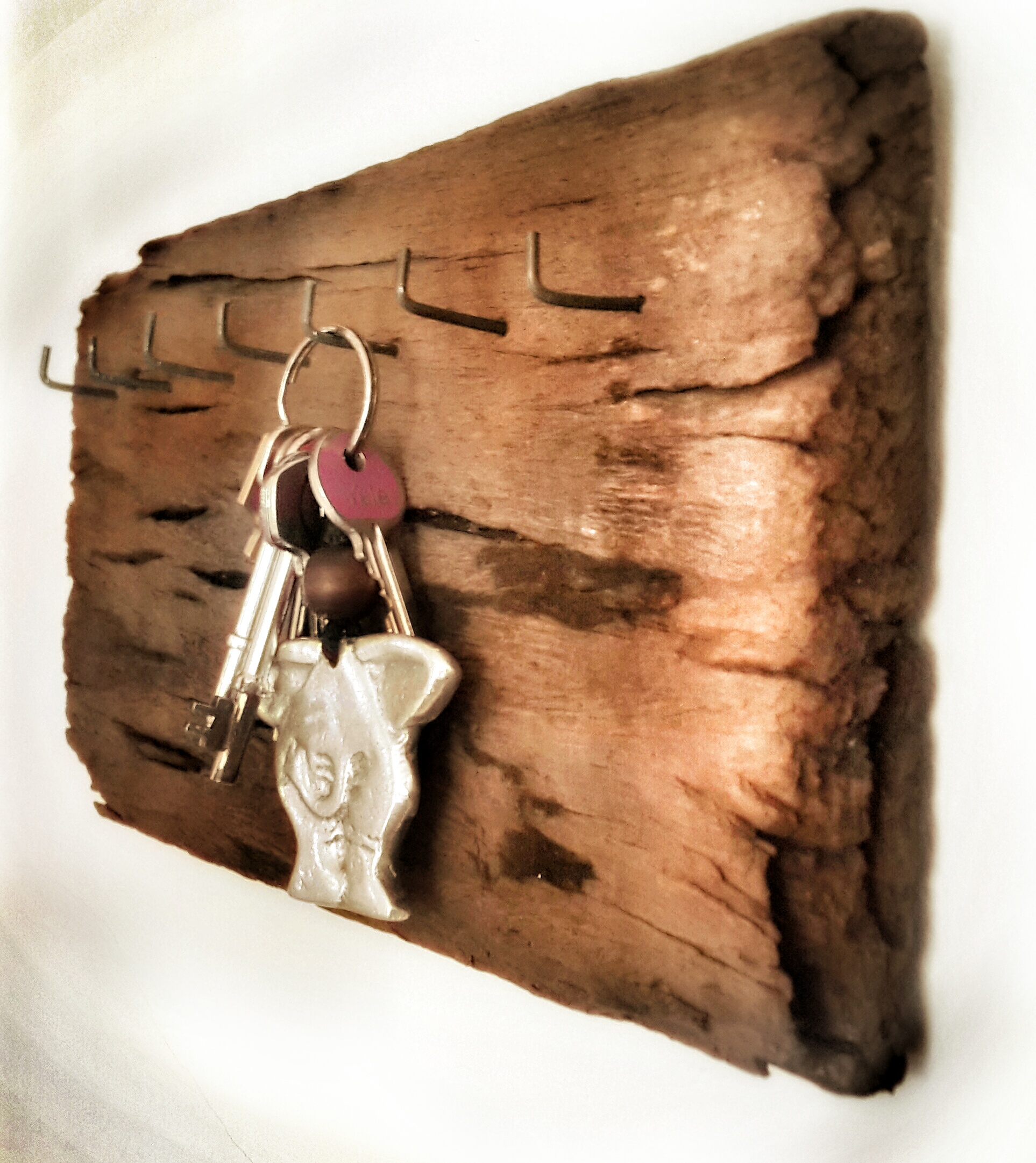 Homemade Key Rack