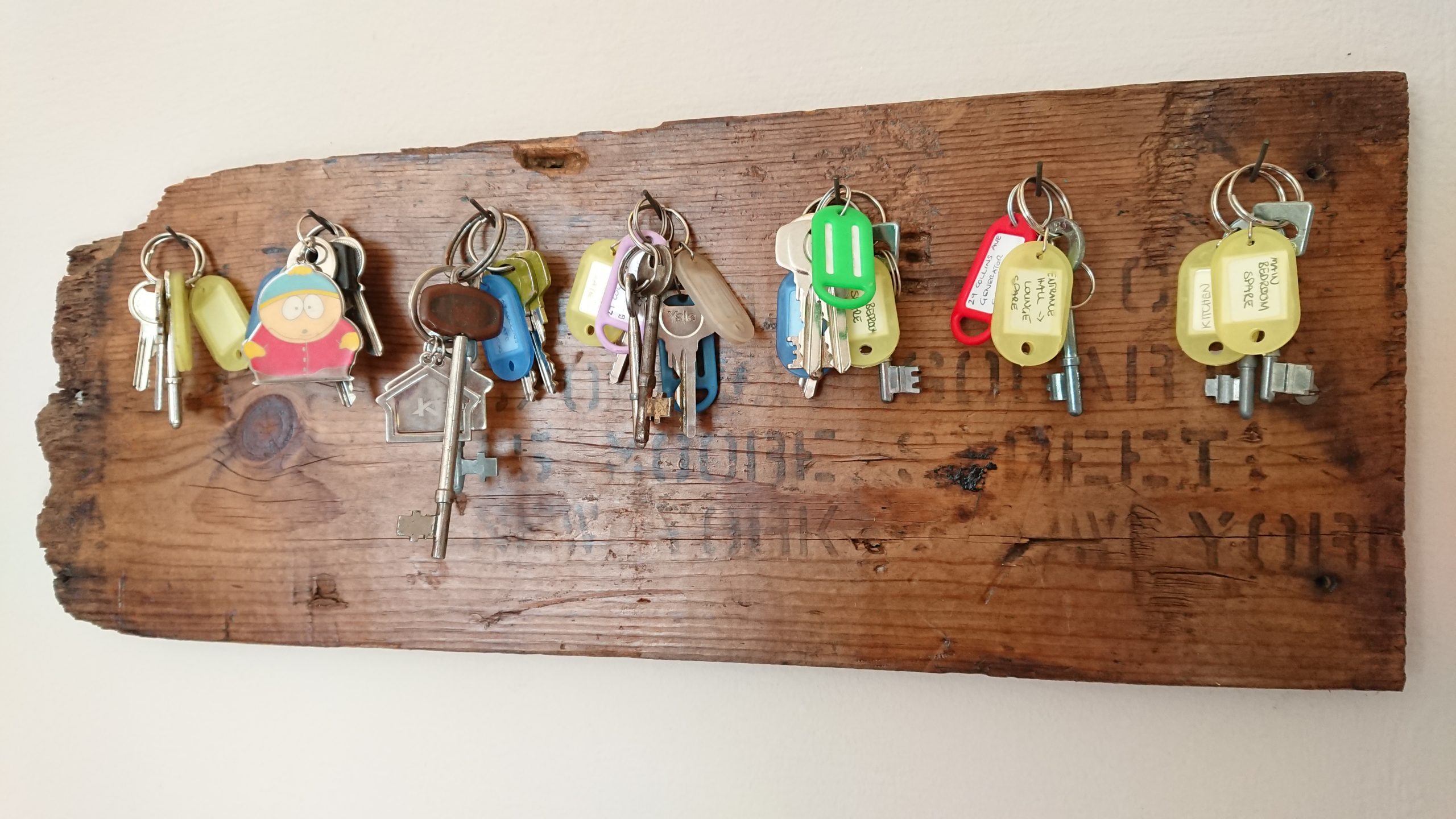 Homemade Key Rack #2